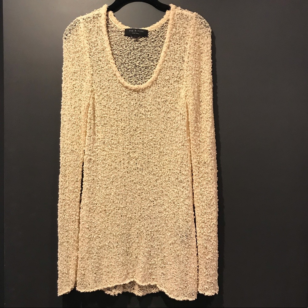 Rag and Bone sheer knit sweater